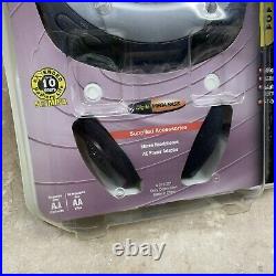 Sony Discman D-191 Silver Portable CD Player Walkman Digital Mega Bass NIP