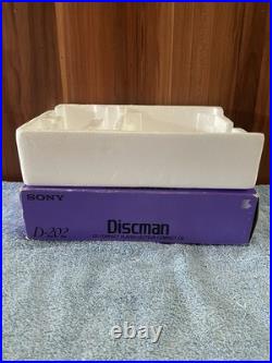 Sony Discman D-202 Portable CD Player with Original Box Tested & Working