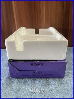 Sony Discman D-202 Portable CD Player with Original Box Tested & Working