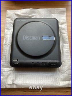 Sony Discman D-20A Vintage Portable CD Player D-20 Tested NO HEADPHONES Japan