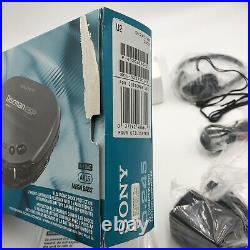 Sony Discman D-245 ESP Mega Bass Compact Portable CD Player New Open Box