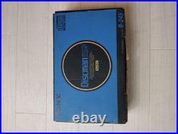 Sony Discman D-245 Portable Cd Player Esp Shockproof Compact Audio Vintage