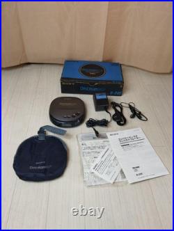 Sony Discman D-245 Portable Cd Player Esp Shockproof Compact Audio Vintage