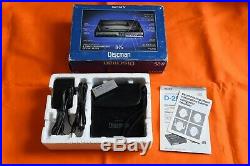 Sony Discman D-25 CD Player Digital Audio NEW Working Come with recharge batter