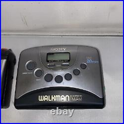 Sony Discman D-25 CD Player With Battery Pack Sold As Is BUNDLE See Photos
