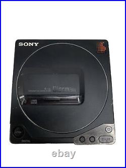 Sony Discman D-25 Personal CD Player With Sony CPM-100P For Parts (UNTESTED)