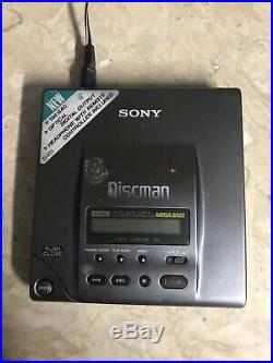 Sony Discman D-303 1bit DAC CD Compact Player Mega Bass Vintage Original Japan