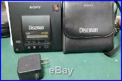 Sony Discman D-303 CD Compact Disc Player Mega Bass Vintage Original Japan! PK