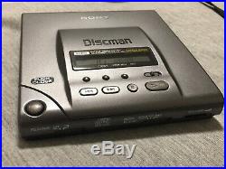 Sony Discman D-303 CD Compact Player Mega Bass Read
