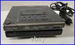 Sony Discman D-303 CD Player Mega Bass 1bit DAC Vehicle Cable Charger
