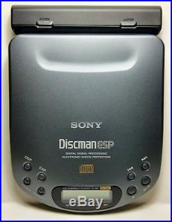 Sony Discman D-321 Portable CD Player ESP DSP Optical Line Out