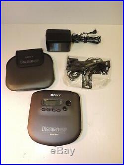 Sony Discman D-335 Portable CD Player Discman ESP Tested Working Good