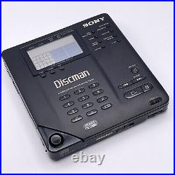 Sony Discman D-35 CD Player With Battery & Original AC Adapter Working Excellent