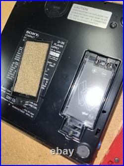 Sony Discman D-35 Compact Disc CD Player Excellent Condition Mount Headphones