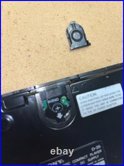 Sony Discman D-35 Compact Disc CD Player Excellent Condition Mount Headphones