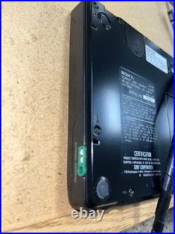 Sony Discman D-35 Compact Disc CD Player Excellent Condition Mount Headphones