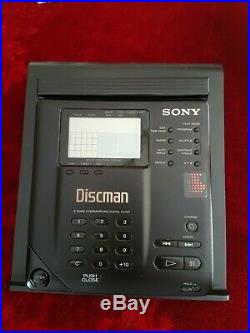 Sony Discman D-35/ D350 Cd Walkman WITH CASE PERFECT TESTED CD PLAYER