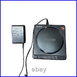 Sony Discman D-4 Compact Player Portable CD Player Tested and Working