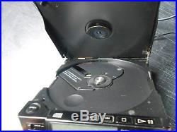Sony Discman D-555 Portable CD Player Vintage Good Cosmetic Condition 09/1990