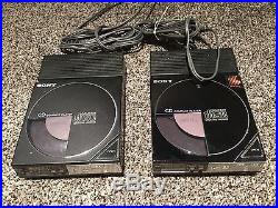Sony Discman D-5A portable CD player bonus lot a must see please read