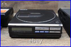 Sony Discman D-7 1985. With Bp-200 Battery And Original Discman Case. Tested