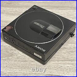 Sony Discman D-7 Personal CD Player 1985 D-7 & BP-200 Battery Pack Parts/Repair