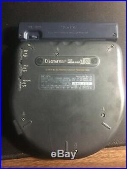 Sony Discman D-777 CD Player Read