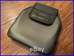 Sony Discman D-777 portable ESP CD Player Complete Set. Free US Shipping