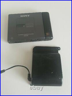 Sony Discman D-9 Cd player And MZ-E2 Mini Disc Walkman UNTESTED AS IS REPAIR