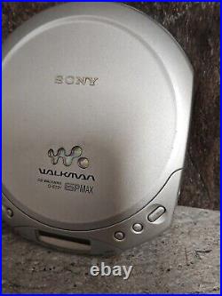 Sony Discman D-E221 CD Walkman CD Player Silver. All Working. Collectible