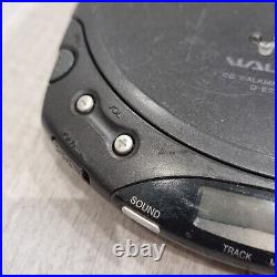 Sony Discman D-E221 CD Walkman Personal CD Player Black TESTED FULLY WORKING