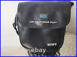 Sony Discman D-EG7 Portable CD Player ESP2 RETRO With Strap Bag Headphones Plug