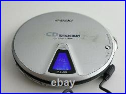 Sony Discman D-EJ01 D-E01 ESP Portable CD 20th anniversary