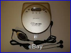 Sony Discman D-EJ815, inkl. Sony Headphones MDR-E807 und Sony Fernbedienung