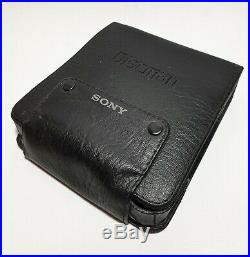 Sony Discman D-Z555 (D-555) / CD Player + Ac adapter and Original Case