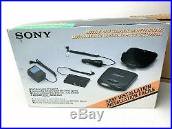Sony Discman D142CK Portable CD Player With complete Car Kit