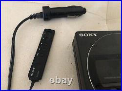 Sony Discman D25 with car kit REMOTE working