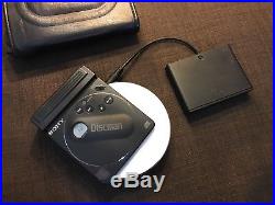 Sony Discman D88 D 88 555 WORKING PERFECT revised + battery pack