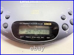 Sony Discman ESP CD Player Disc Man D-321 Portable Player Original Vintage