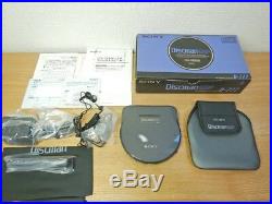 Sony Discman ESP D-777 Portable Compact Disc Player Made in Japan Unused