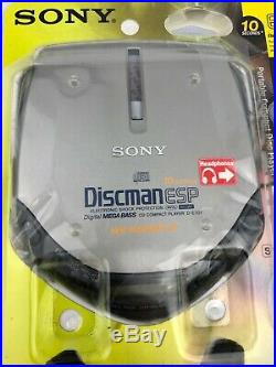 Sony Discman ESP Portable CD Player D-E301 Digital Mega Bass New & Unopened