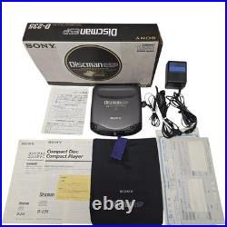 Sony Discman Esp D-235 Portable Cd Player Tested Working Original Box Vintage