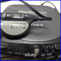 Sony Discman Esp D-235 Portable Cd Player Tested Working Original Box Vintage