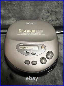 Sony Discman Portable CD Player -tested working, player only