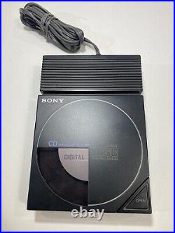 Sony Discman Portable Compact Disc Player CD AC-D50 Dock, With Issues