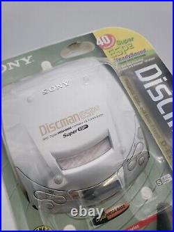 Sony Discman Snap-On D-E251 Portable CD Player Snap On Branded Vintage Nostlgia