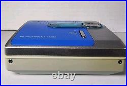 Sony MD Walkman MZ-N420D Blue Portable Mini Disc Player, Tested & Working