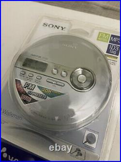 Sony MP3 FM Radio Personal CD Player Silver D-NF340 -Sealed NEW SEALED