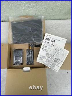 Sony NPA-D3 Battery Adapter Exclusive For Walkman TCD-D3 EBP-D3 & NPA-D3H NEW