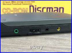 Sony PRD-650MC CD-ROM Discman MacIntosh Compatible for PowerBook Quad Speed NIOB